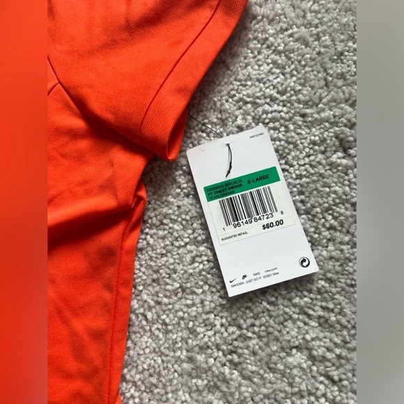 Nike - Team Orange FT Chest Swoos Polo NWT - XL - Picture 2 of 8
